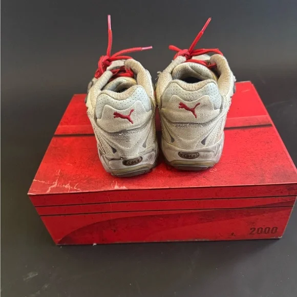 ASAP ROCKY Inhale DSTRD CNVSalpine snow-puma silver Men’s size 9 NWT